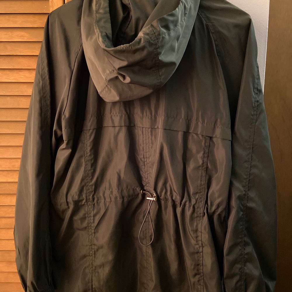 Army Green Rain Jacket